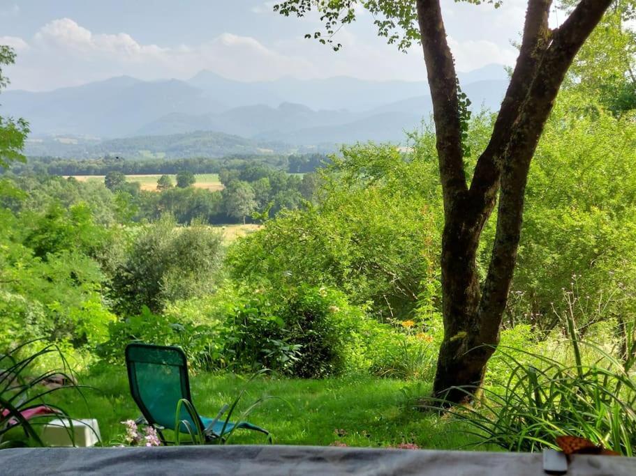 Cabane Dans Les Bois Avec Vue Sur Les Pyrenees Saint-Laurent-de-Neste Εξωτερικό φωτογραφία
